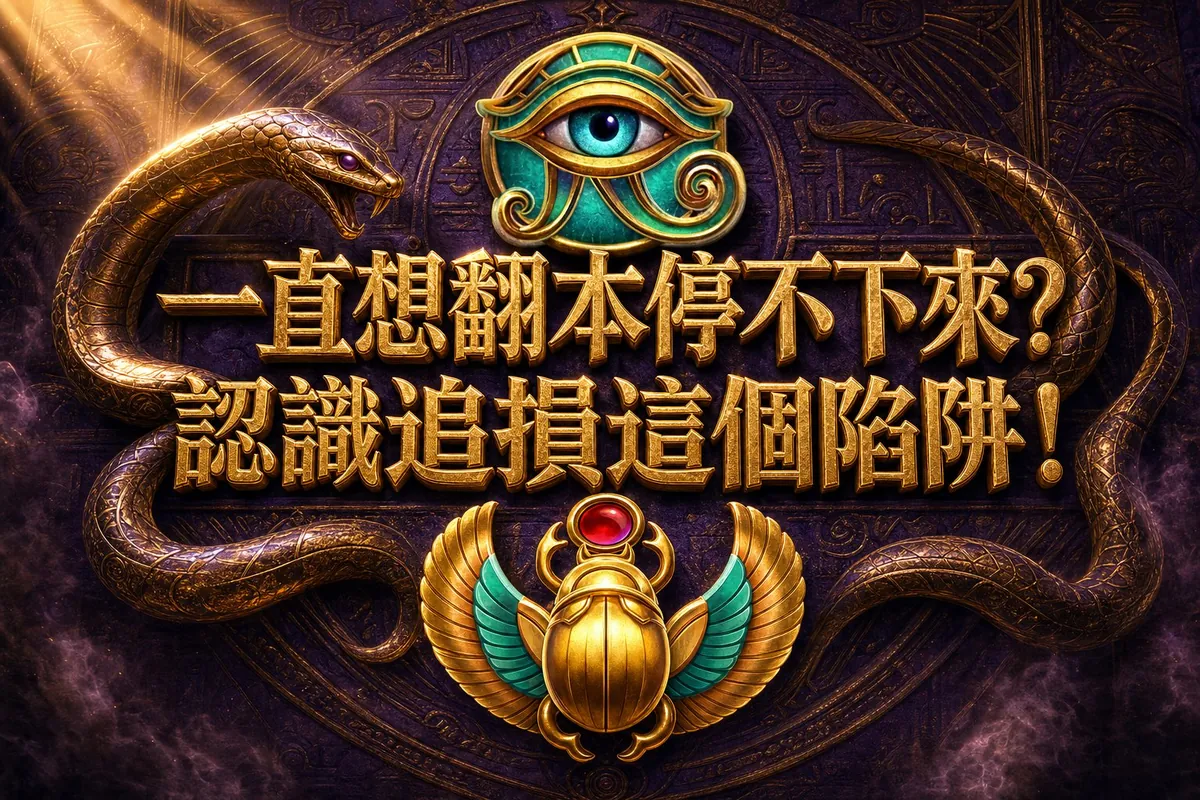 一直想翻本、停不下來怎麼辦?認識「追損」這個陷阱