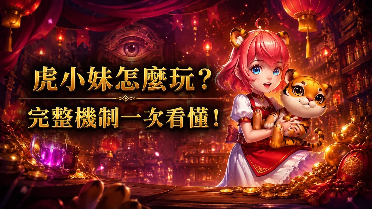 虎小妹（Tiger Girl）完整機制攻略：6x5 全盤消除、貓娘分裂與萌虎鎖定一次看懂