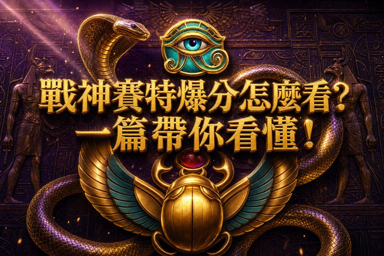 搞懂戰神賽特爆分，先看這份即時機台數據