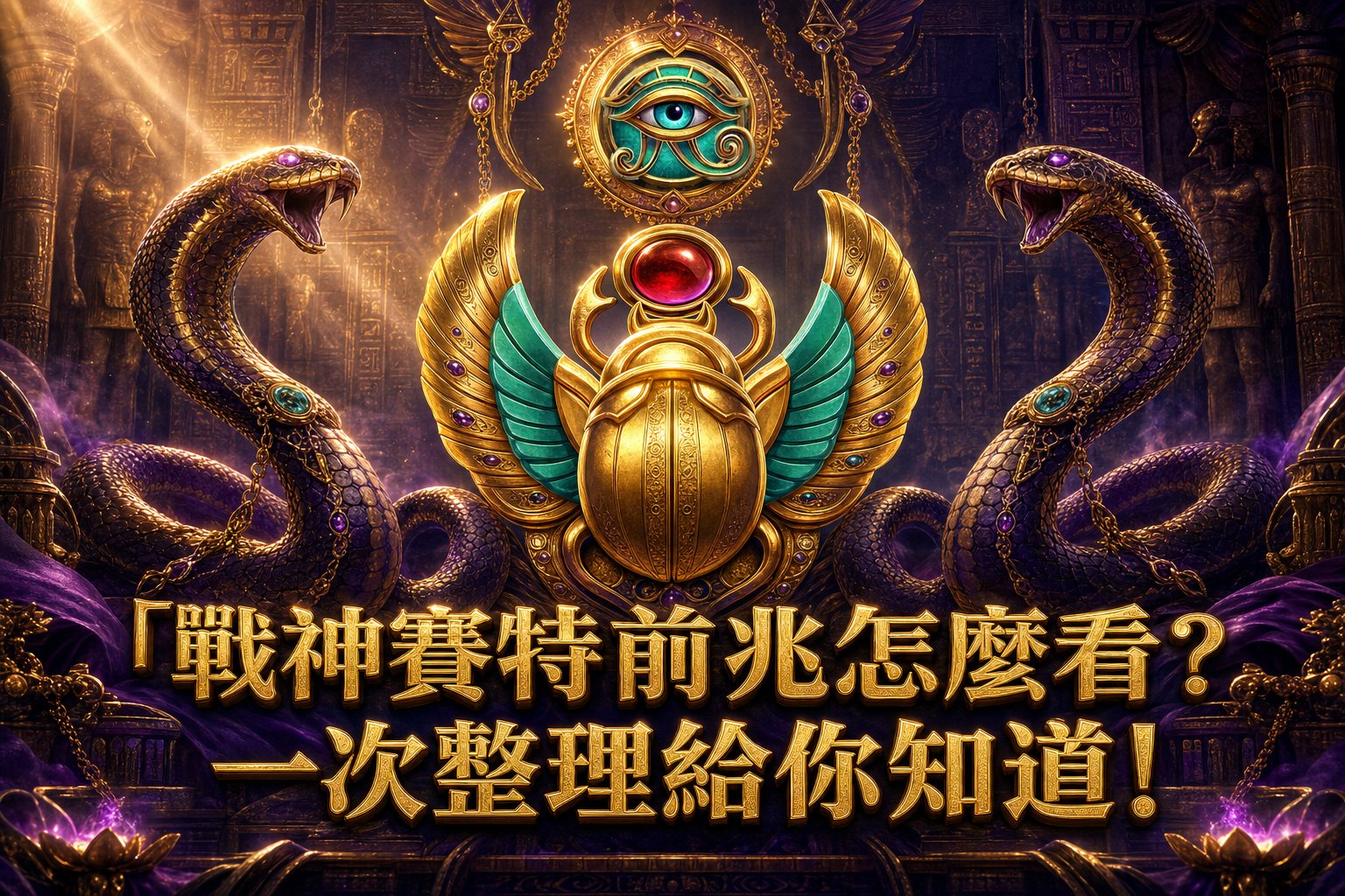 戰神賽特前兆：戰神賽特即時 RTP 與選台指標一次看