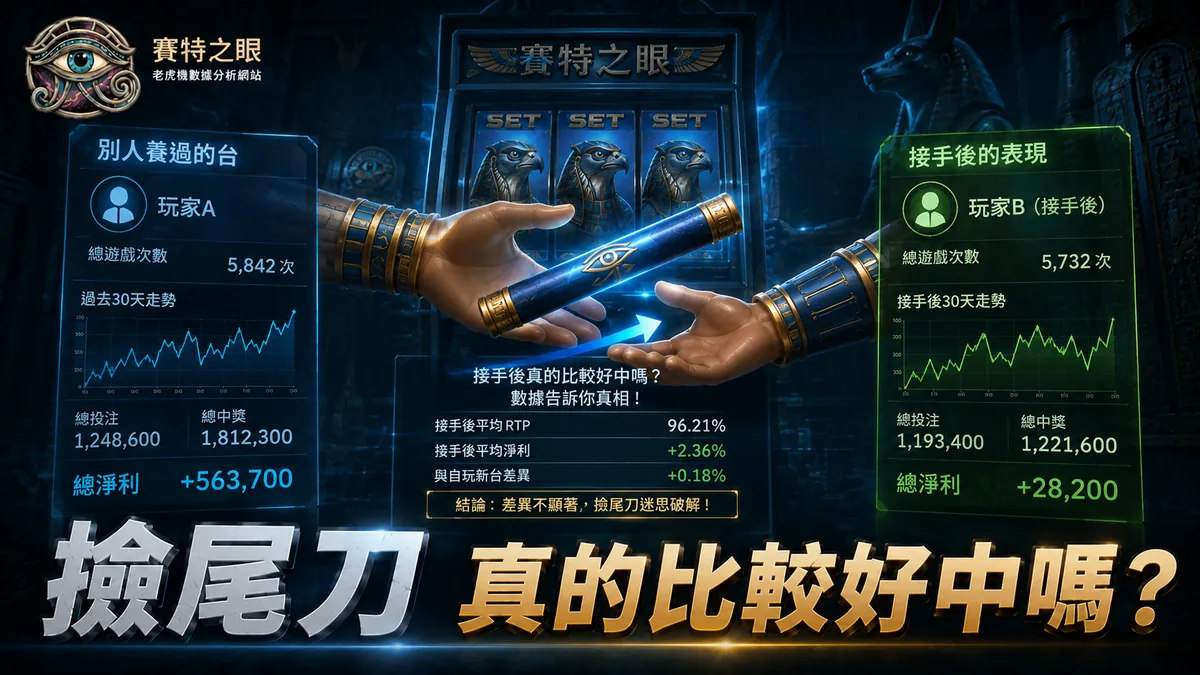 戰神賽特「撿尾刀」是什麼？別人養的台接手真的比較好中嗎？
