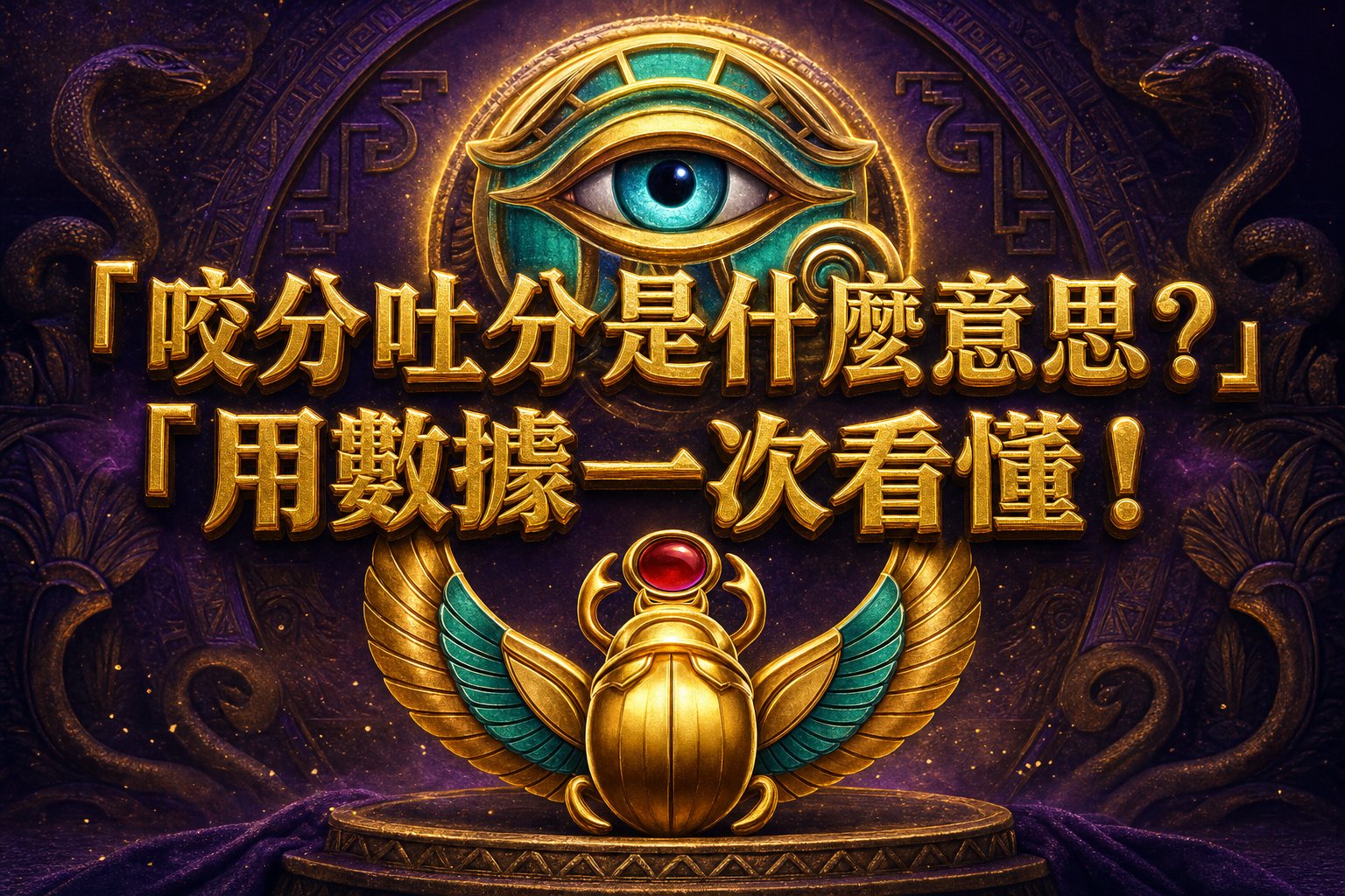 老虎機「咬分」「吐分」是什麼意思？用數據看懂這兩個黑話